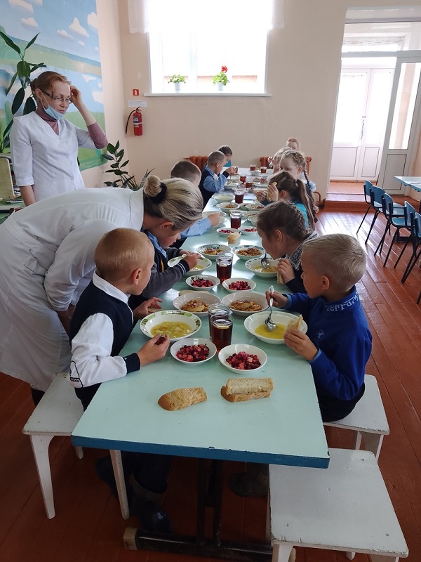 Питание учащимся льготной категории.